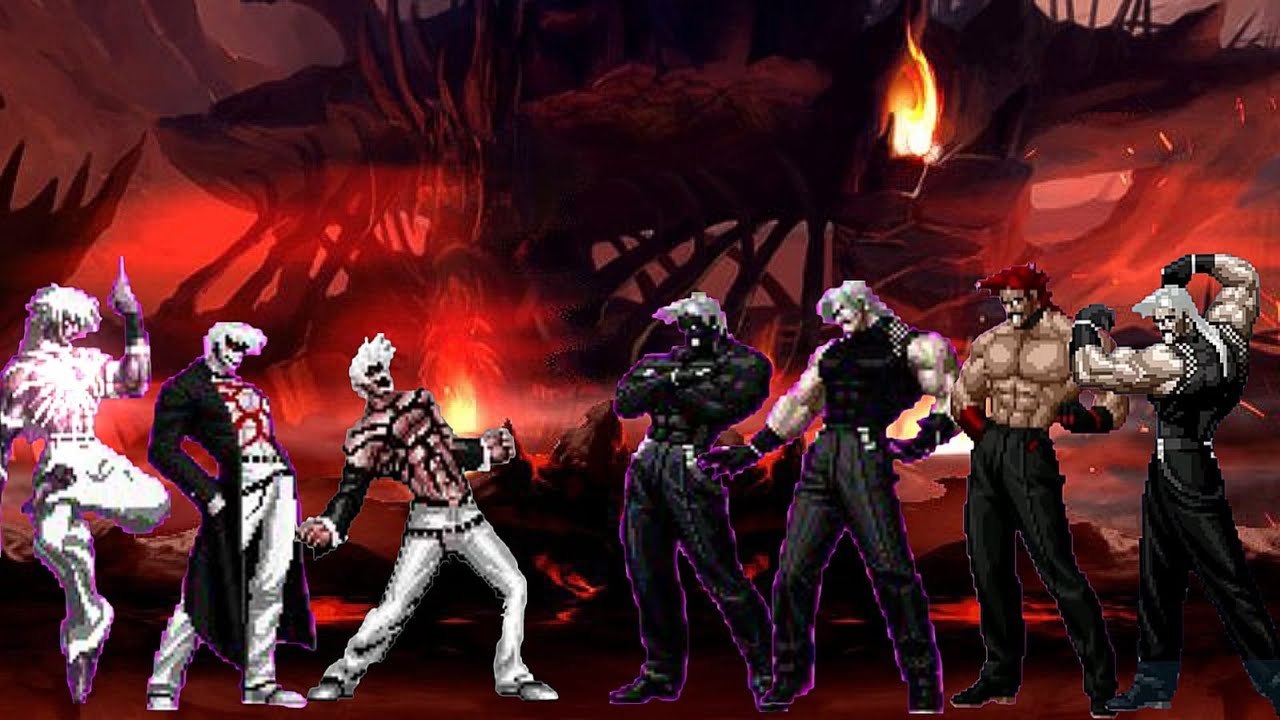[Kof Mugen] Orochi Iori XIII WF VS. New Final Rugal Team - YouTube