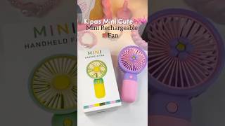 Mini Portable Fan - #minifan #youtubeshorts #shortsfeed
