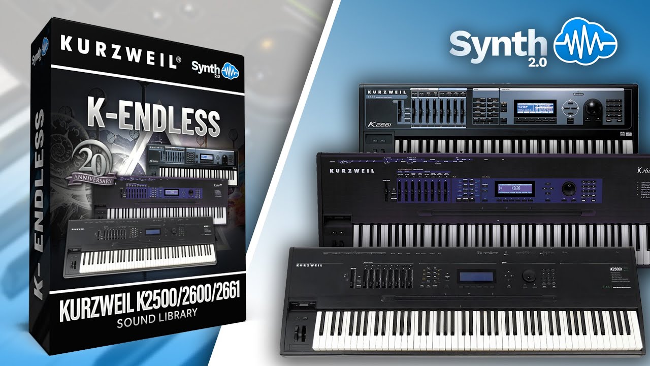 K-ENDLESS V2 PINK FLOYD COVER PACK | KURZWEIL K2500 / 2600 / 2661 | PT.1