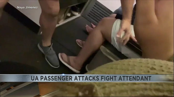 UA passenger attacks flight attendant