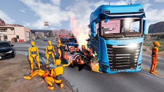 Reckless Driving and Head-On Crash in BeamNG.drive