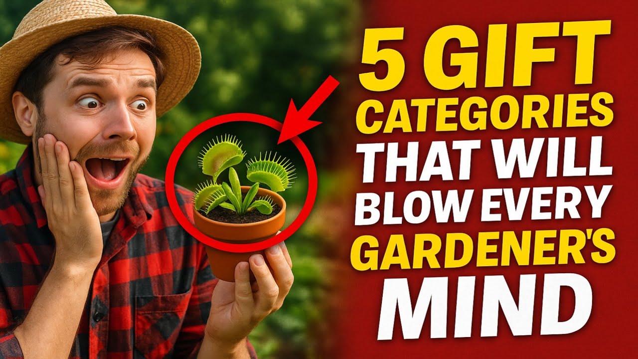 Забудьте о лопатах и ​​граблях! 🤯 5 категорий подарков, которые поразят воображение каждого садов...