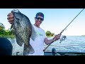 Jig Fishing on Stumps for Black Crappie!