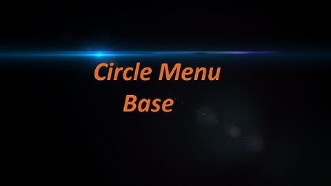 Circle Menu Base | 1.14 Mw2 - No Jailbreak Needed