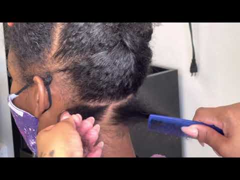 Starter Locs on Soft Textured Hair | Comb Twist | Coils - YouTube