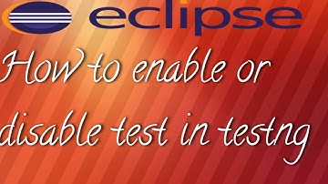Enable and DisableTests in TestNG