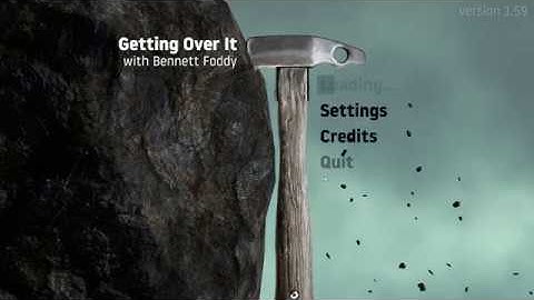 Getting Over it with Bennett Foddy - Full Game Walkthrough (+Shortcut)