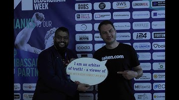 Mel Gelderman of TOKEN.COM (@tokendotcom) at The Paris Blockchain Week 2024 @parisblockchainweek