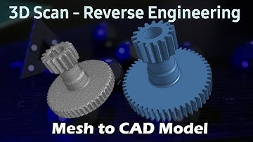 3D Scanning - Reverse Engineering Mesh to CAD