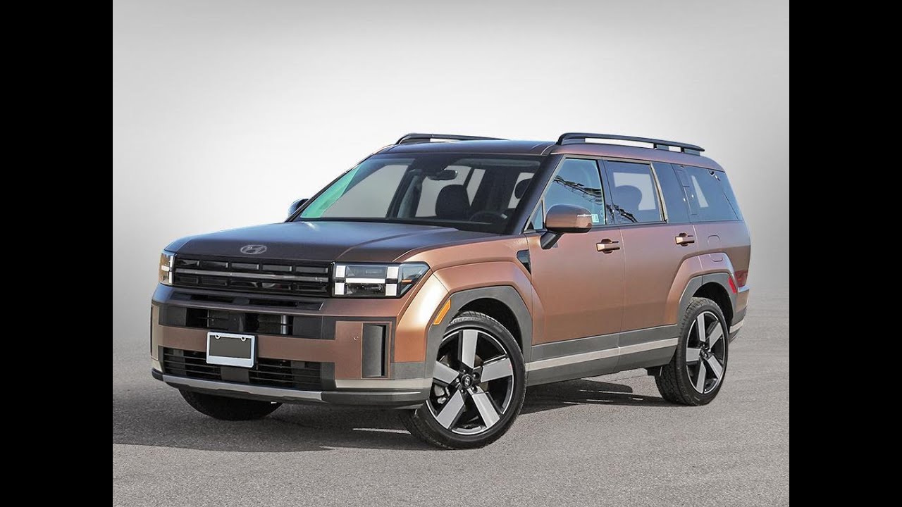 Hyundai Santa Fe Luxury AWD 2024 de couleur Laiton terreux mat