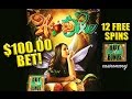 ** $100 BET ** BUY A BONUS ** NEW BISON SLOT ** SLOT LOVER ...