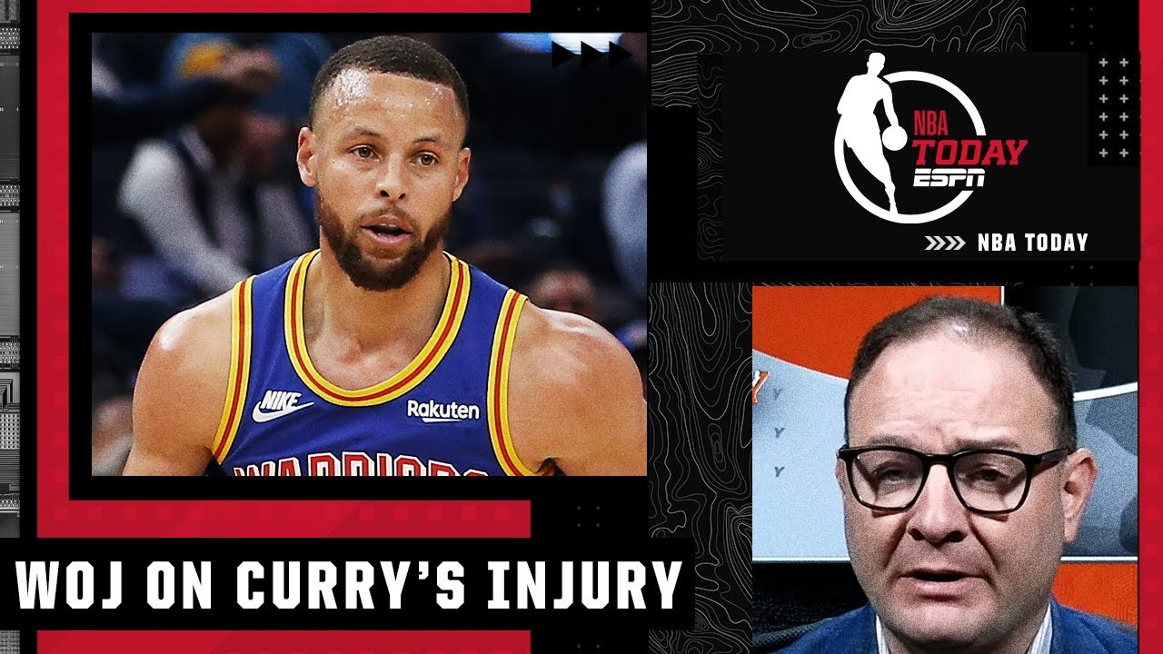 Woj: Stephen Curry has a left foot sprain | NBA Today