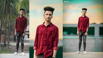 Photoshop Touch Mobile Photo Editing Tutorial l background change photo Manipulation Tapash EDITZ