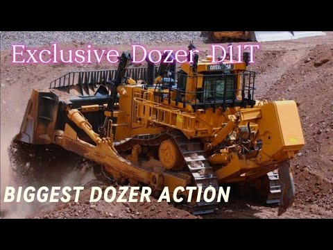 Caterpillar D11T Dozer Pushing Hard Sand 💪🚜🔥 - YouTube