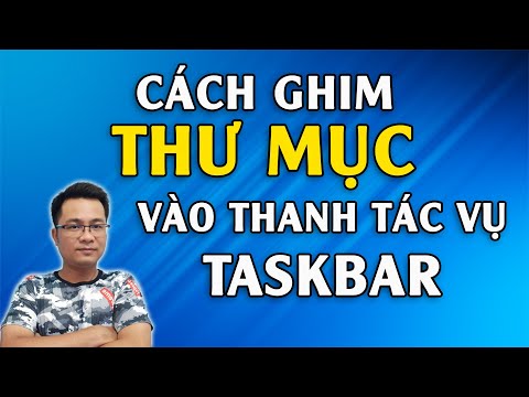 Video: Cách Ghim Thanh Tác Vụ