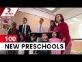 NSW begins historic preschool building program | 7NEWS
