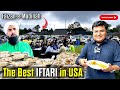 Best iftari at faizane madinah in usa  tez barish aa gaye 