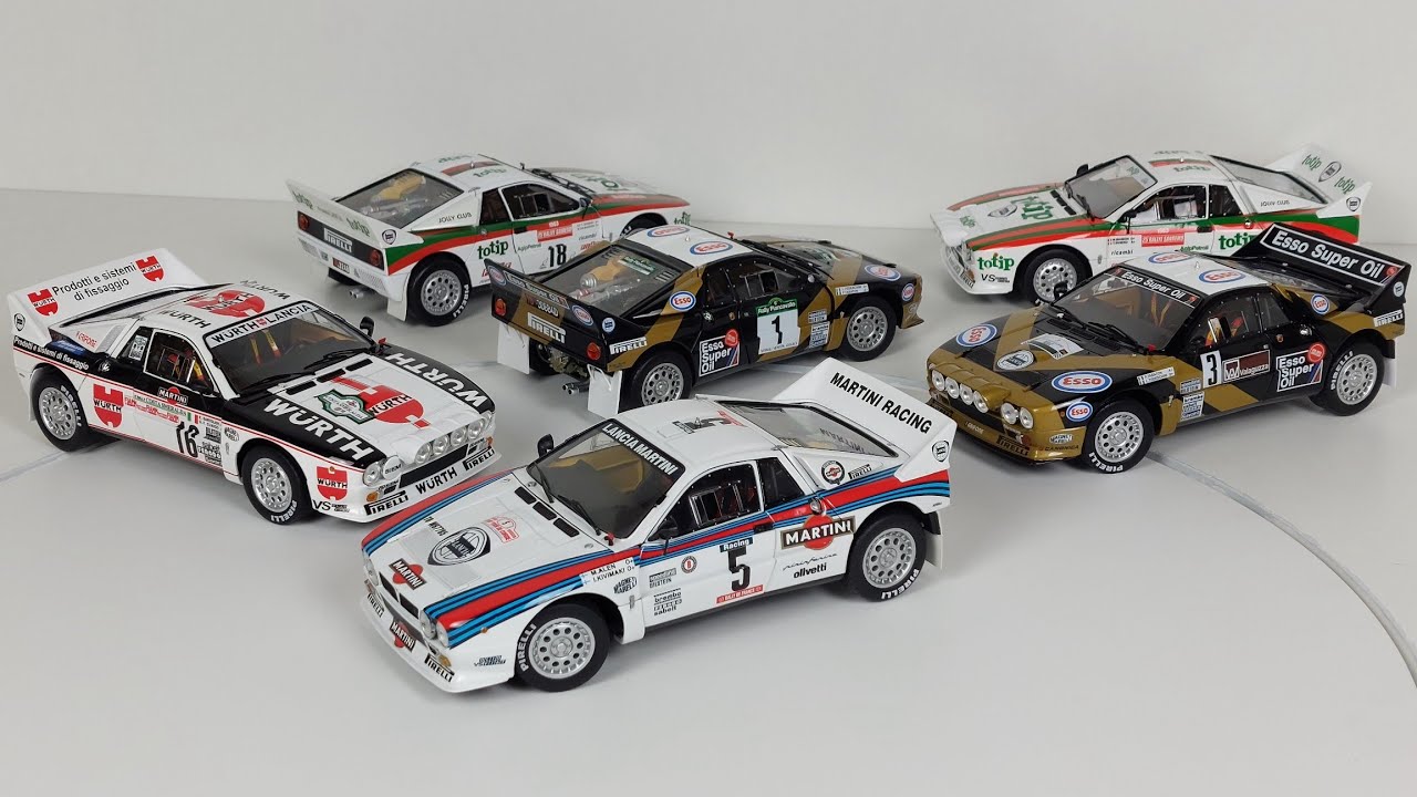 Rally Legend Lancia 037 Martini ESSO TOTIP WURTH Rally Team by