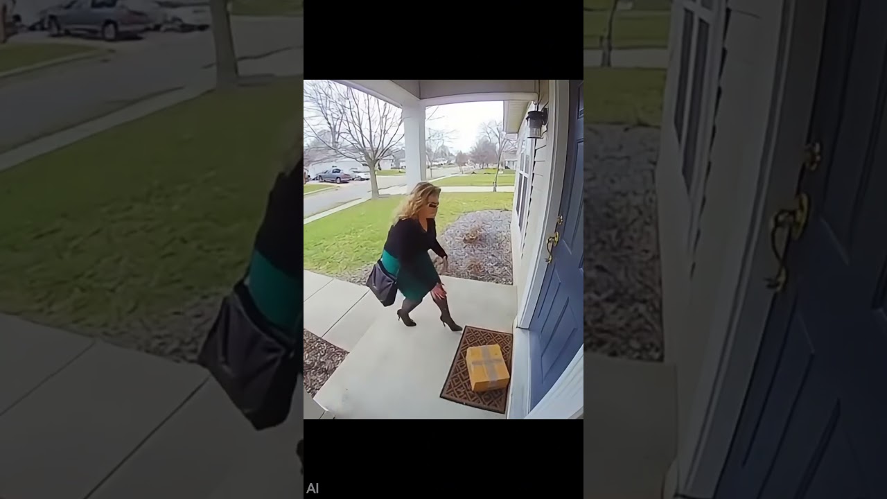 Dear Porch Pirate… Bad Choice 