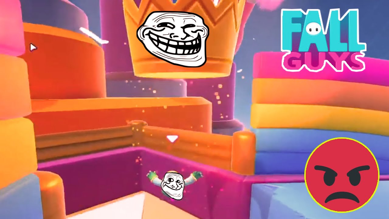 Biggest Rage Ever on Fall Guys - YouTube