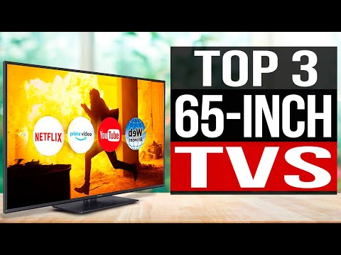 וִידֵאוֹ: דירוג טלוויזיה בגודל 65 אינץ ': צמרת הדגמים הטובים ביותר באלכסון של 65 אינץ'. באיזו טלוויזיה כדאי לבחור?