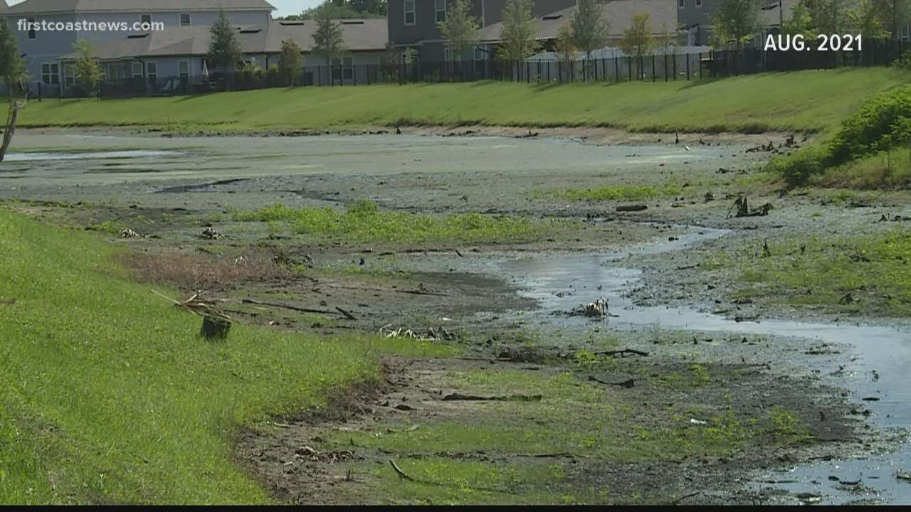 Baymeadows neighborhood lake restored after On Your Side team