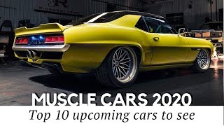 10 New Muscle Cars and Latest Restomods an Auto Enthusiast Shouldn't Miss