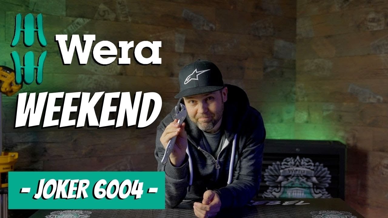 WERA WEEKEND & JOKER 6004 -itsesäätyvä kiintoavain
