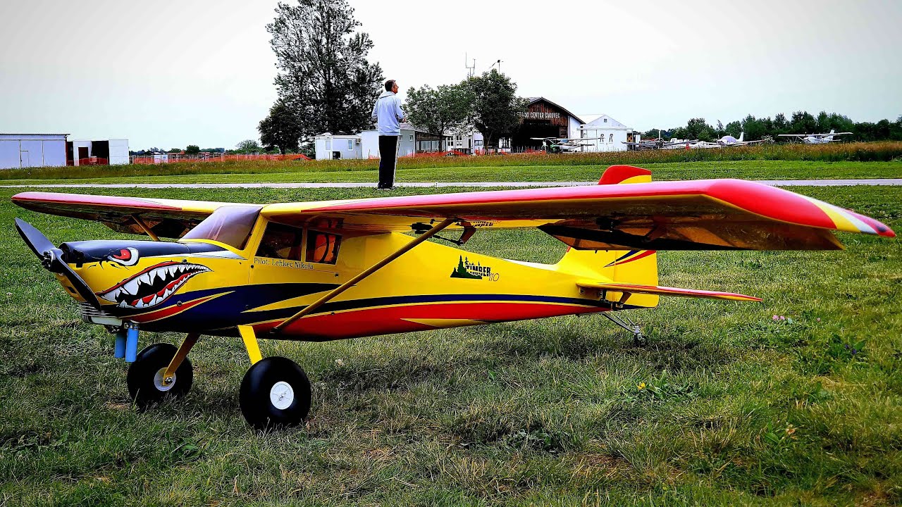 timber 110 rc plane