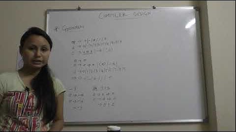 "GRAMMAR " IN COMPILER DESIGN BY AYUSHI MAM