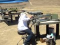 Lee Rasmussen Firing His Rail Gun At 1000 Yd Benchrest Match Lee Rasmussen Firing His Rail Gun At 1000 Yd Benchrest Match