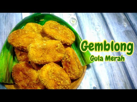 Resep Gemblong Gula Merah Takaran Sendok