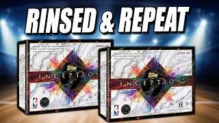 RINSED & REPEAT!! | 2025-26 Topps Inception NBA Hobby Box Review