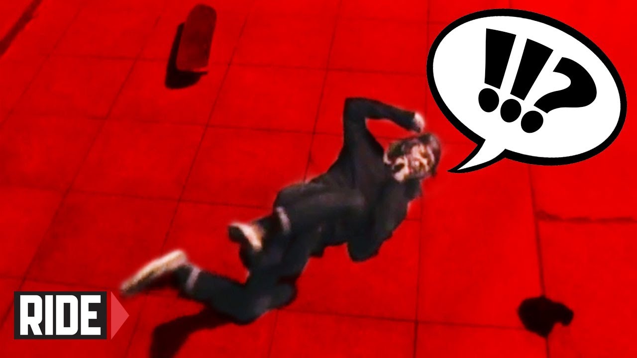 ride channel disc GOODBYE TAILBONE! Skateboarding Slam - Hayden Forbes