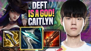 DEFT IS A GOD WITH CAITLYN! - DRX Deft Plays Caitlyn ADC vs Kai'sa! | Season 2022