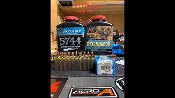 Accurate 5744 and X Terminator load up with 223 46gr HP