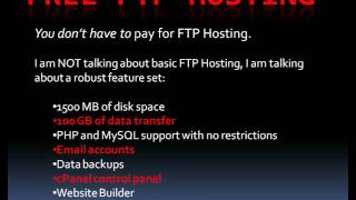 Free FTP Hosting