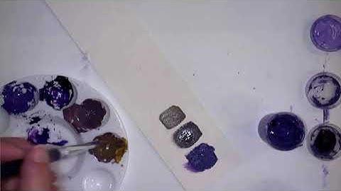 Complementary Color Scale in Paint