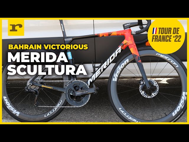 The comfiest bike in the Tour de France - Merida Scultura Team - YouTube