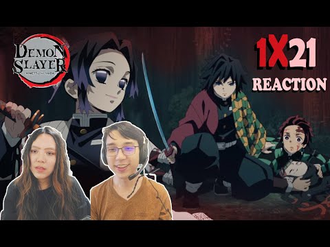 Demon Slayer (鬼滅の刃) 1x21  | "Against Corps Rules" | REACTION