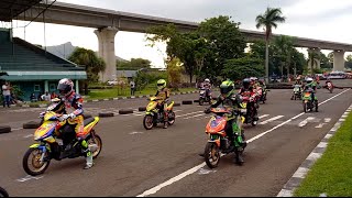 Race Matic 150 cc TuneUp Mix Rider. RoadRace Cimahi 17-18 Desember 2021