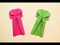 How to make a paper Coat?