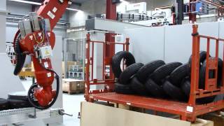 Güdel Automation - Tire Industry - Sorting Application