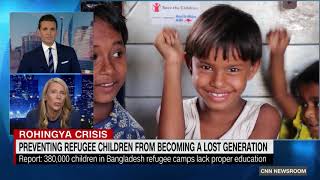 Rohingya Crisis: Carolyn Miles on CNNi