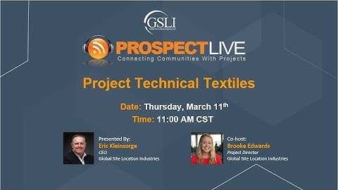 PROSPECT LIVE - Project Technical Textiles