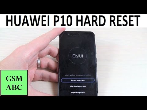 하드 리셋 Huawei P10 및 Mate 10 | 어떻게