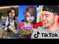 REACTING TO FORTNITE TIK TOKS... (try not to laugh)