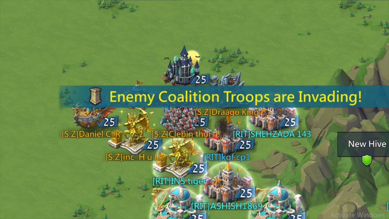 Lords Mobile Solo Trap vs Rallies