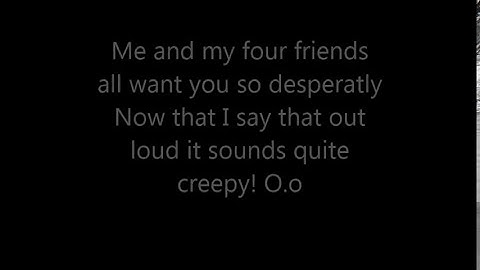 What makes you beautiful - The Key of Awesome (LYRICS ON SCREEN)