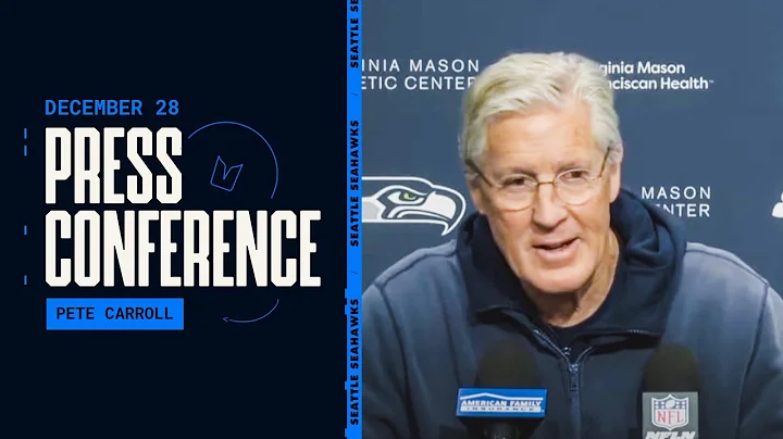 Pete Carroll Wednesday Press Conference  December 28